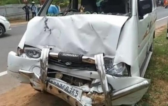 Bishramganj: One died and 3 injured critically in a road Mishap in Pushkarbari area Bishramganj: One died and 3 injured critically in a road Mishap in Pushkarbari area